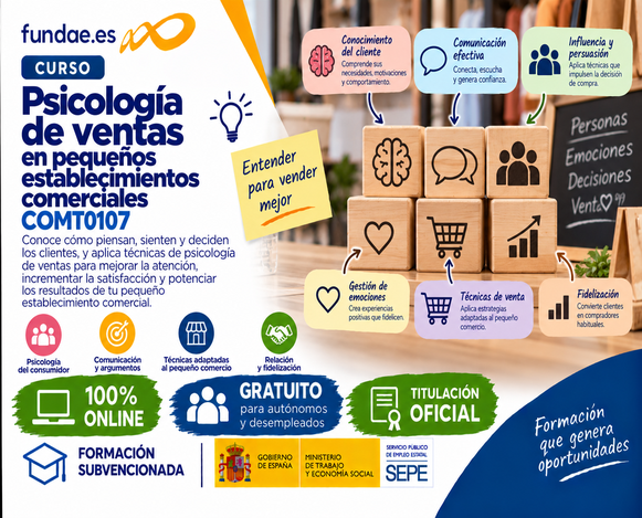 PSICOLOGÍA DE VENTAS EN PEQUEÑOS ESTABLECIMIENTOS COMERCIALES